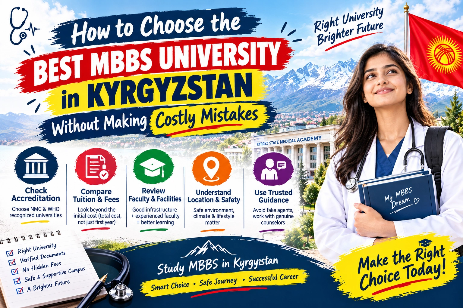 How to Choose the Best MBBS University in Kyrgyzstan Without Making Costly Mistakes